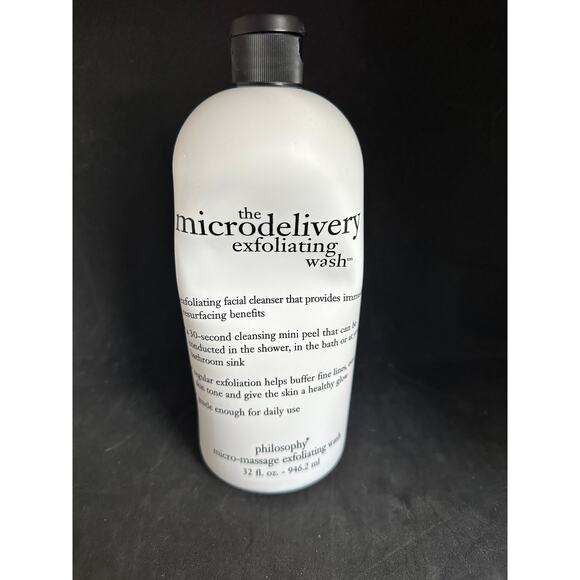 182A. Philosophy Microdelivery Exfoliating Wash 32 oz; NIB - Picture 1 of 4